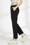 Zivame Knit Cotton Loungewear Bottom - Black Beauty — thumbnail 2